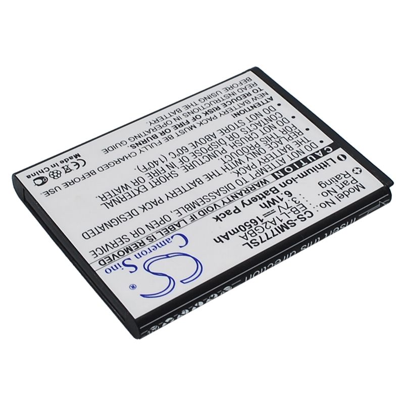 Li-ion Battery fits At&t, galaxy s ii, sgh-i777, samsung 3.7V, 1650mAh Mobile & SmartPhone Cameron Sino Technology Limited