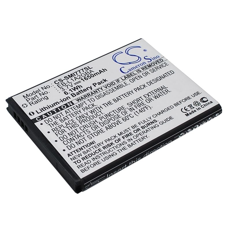Li-ion Battery fits At&t, galaxy s ii, sgh-i777, samsung 3.7V, 1650mAh Mobile & SmartPhone Cameron Sino Technology Limited