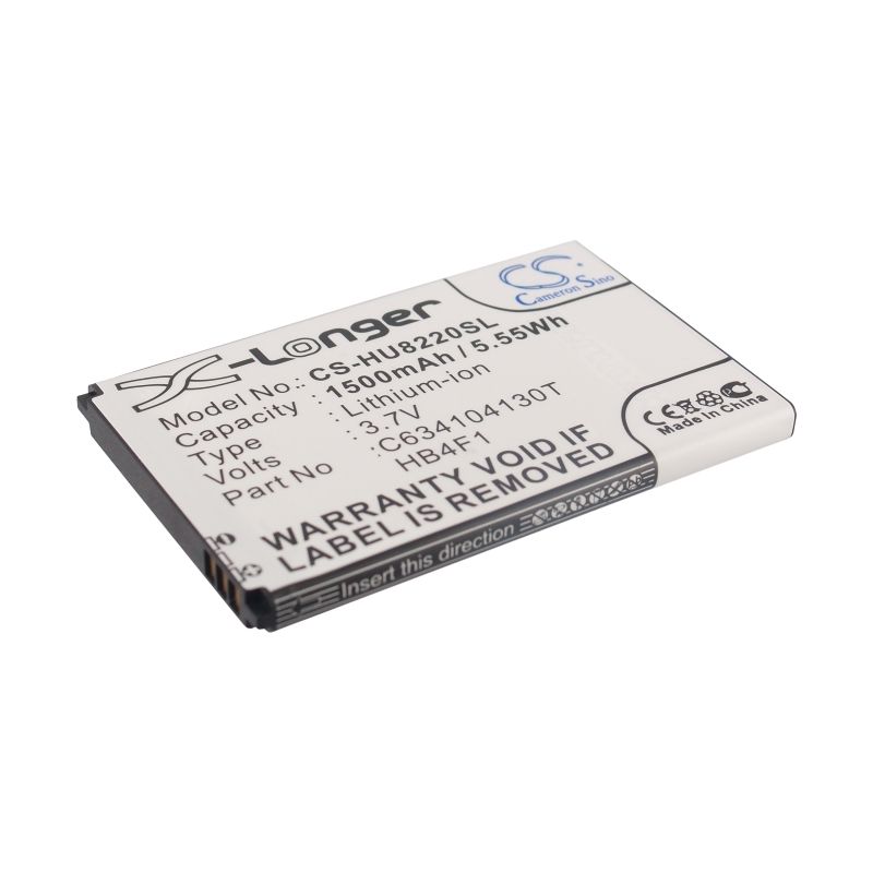 Li-ion Battery Fits At&t, Impulse 4g, Blu, Rave 3.7v, 1500mah Mobile & SmartPhone Cameron Sino Technology Limited