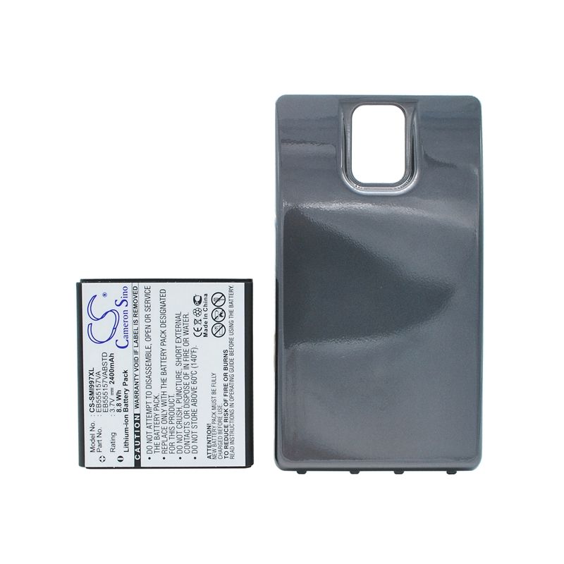 Li-ion Battery fits At&t, infuse, sgh-i997, samsung 3.7V, 2400mAh Communications Cameron Sino Technology Limited
