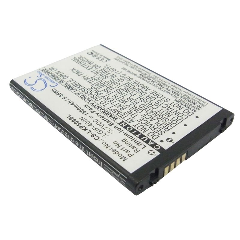 Li-ion Battery Fits At&t, P505, Phoenix, Lg 3.7v, 1500mah Mobile & SmartPhone Cameron Sino Technology Limited