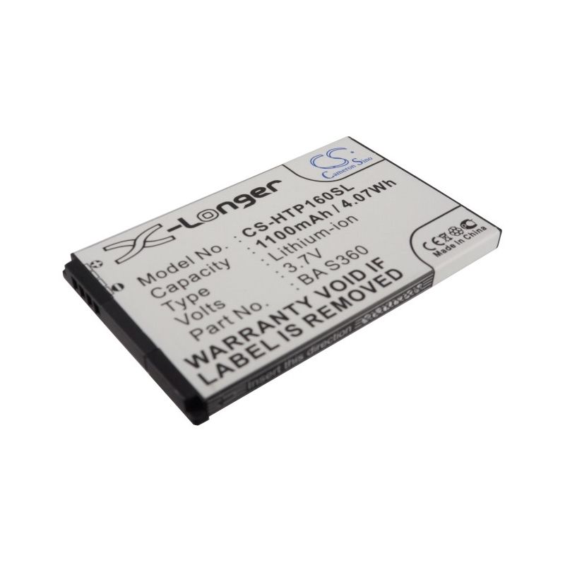 Li-ion Battery fits At&t, pure, dopod, f3188 3.7V, 1100mAh Communications Cameron Sino Technology Limited (Suspended)