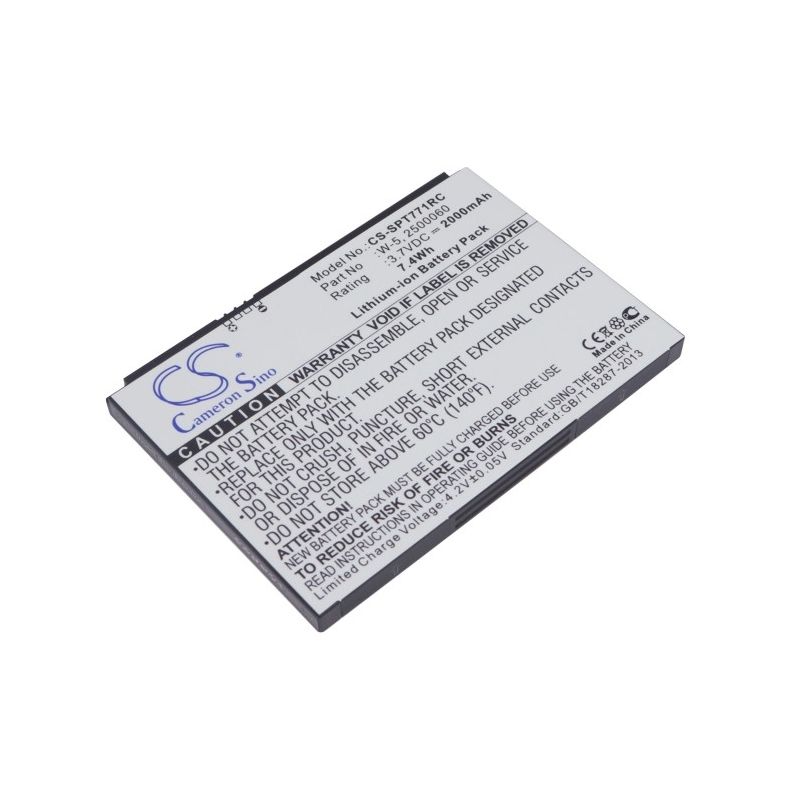 Li-ion Battery fits At&t, Unite, Unite-344b, Netgear 3.7V, 2000mAh Hotspot Cameron Sino Technology Limited