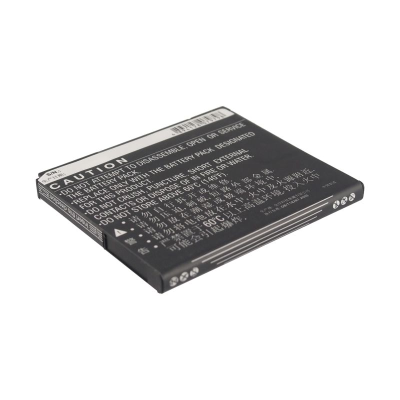 Li-ion Battery Fits At&t, Vivid 4g, Google, G20 3.7v, 1600mah Mobile & SmartPhone Cameron Sino Technology Limited