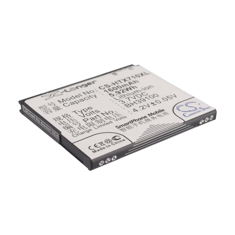 Li-ion Battery Fits At&t, Vivid 4g, Google, G20 3.7v, 1600mah Mobile & SmartPhone Cameron Sino Technology Limited