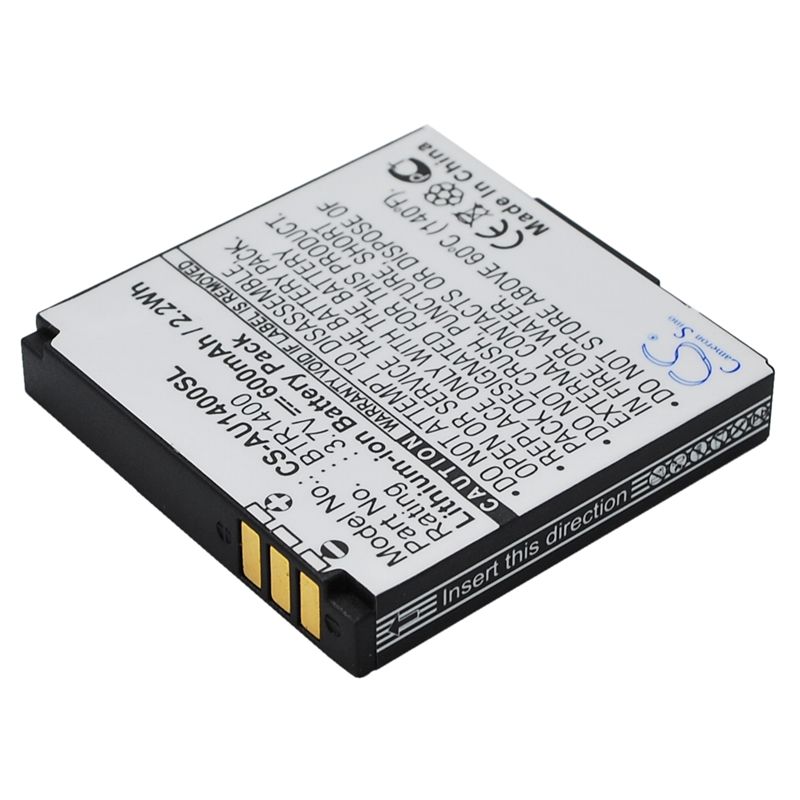 Li-ion Battery fits Audiovox, cdm-1400, pcs-1400, pcs-1400 slice 3.7V, 600mAh Mobile & SmartPhone Cameron Sino Technology Limited