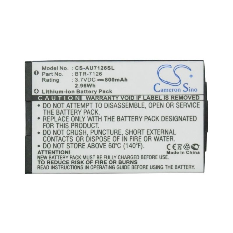 Li-ion Battery Fits Audiovox, Cdm-7126, Cdm-7176, Cdm-8074 3.7v, 800mah Mobile & SmartPhone Cameron Sino Technology Limited