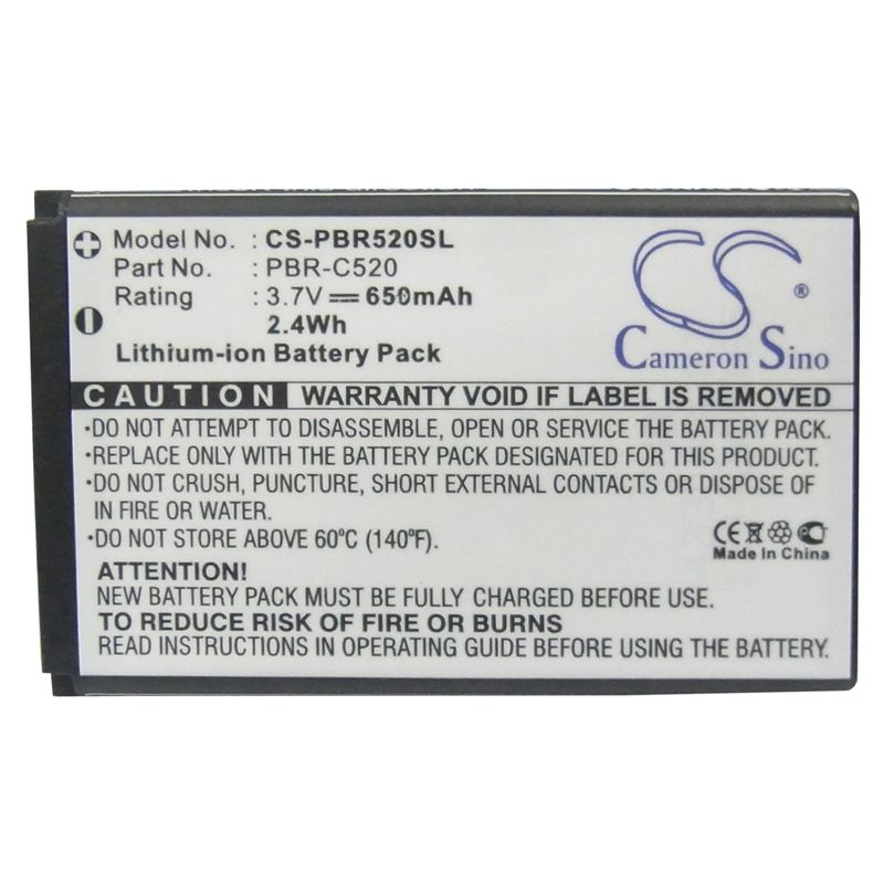 Li-ion Battery fits Audiovox, cdm-8964, shuttle, pantech 3.7V, 650mAh Mobile & SmartPhone Cameron Sino Technology Limited