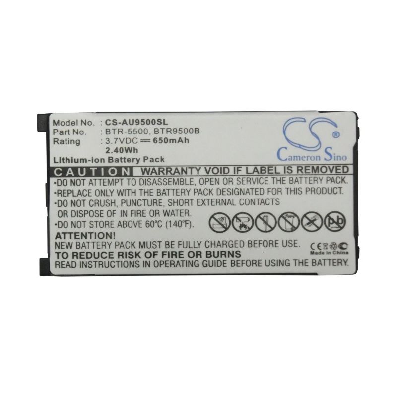 Li-ion Battery fits Audiovox, cdm-9500 3.7V, 650mAh Communications Cameron Sino Technology Limited