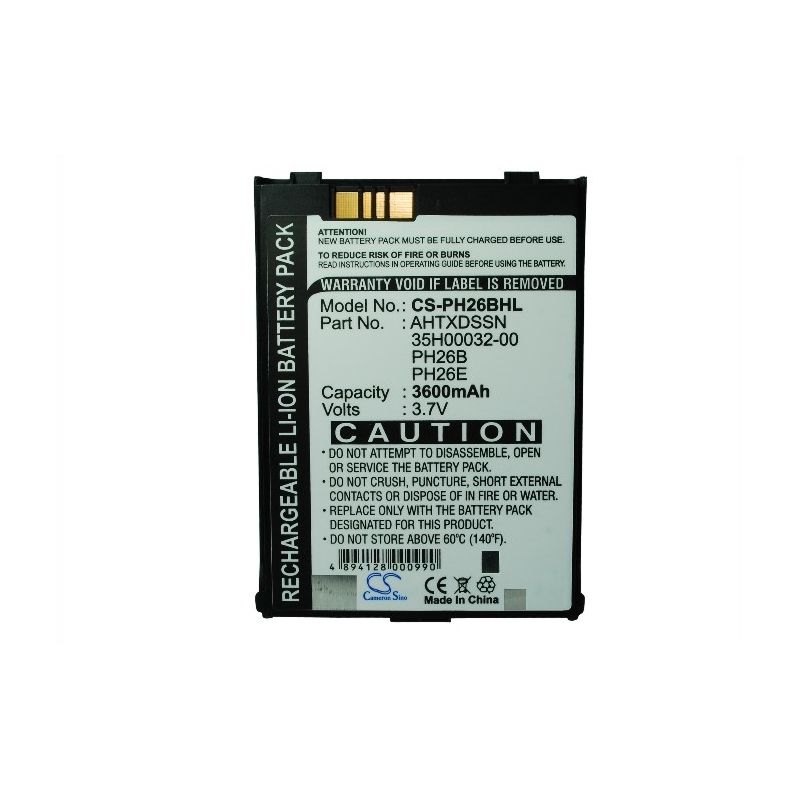 Li-ion Battery Fits Audiovox, Ppc-6600, Ppc-6601, Vx6600 3.7v, 3600mah Computer Cameron Sino Technology Limited (Suspended)