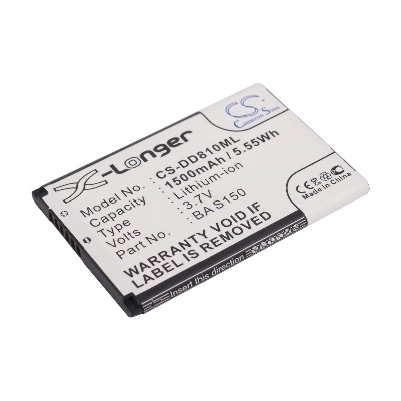 Li-ion Battery fits Audiovox, Ppc6800, Ppc-6800, Vx6800 3.7V, 1500mAh Computer Cameron Sino Technology Limited