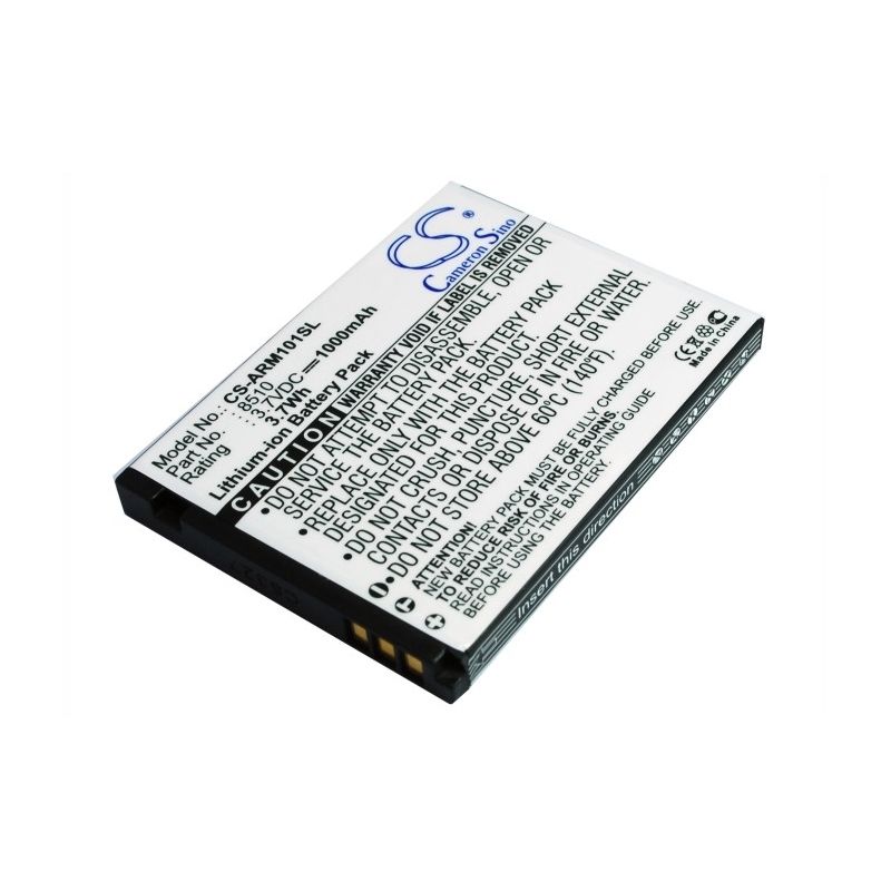 Li-ion Battery fits Auro, classic 8510 3.7V, 1000mAh Mobile & SmartPhone Cameron Sino Technology Limited