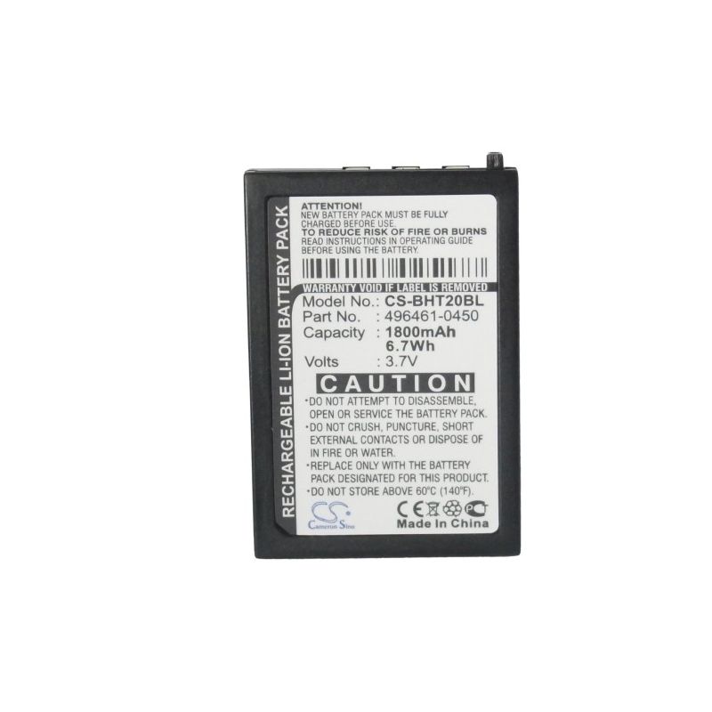 Li-ion Battery fits Auto-id, Asia, Denso, Bht-1306b 3.7V, 1800mAh Barcode Scanner Cameron Sino Technology Limited