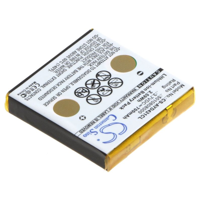 Li-ion Battery fits Avaya, D4, D4 Office, Fc4 3.7V, 700mAh Cordless Phone Cameron Sino Technology Limited