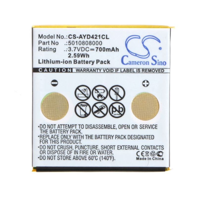 Li-ion Battery fits Avaya, D4, D4 Office, Fc4 3.7V, 700mAh Cordless Phone Cameron Sino Technology Limited