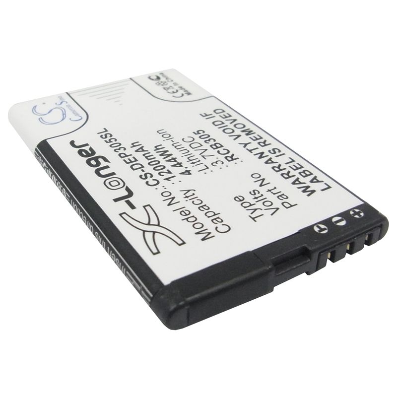 Li-ion Battery fits Avus, ab07, doro, primo 305 3.7V, 1200mAh Mobile & SmartPhone Cameron Sino Technology Limited