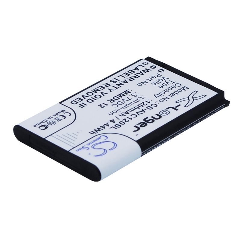 Li-ion Battery fits Avus, c12, c22, piano 3.7V, 1200mAh Mobile & SmartPhone Cameron Sino Technology Limited