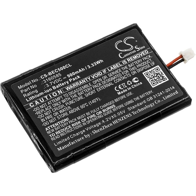 Li-ion Battery fits Bang & Olufsen, Beocom 5 3.7V, 900mAh Cordless Phone Cameron Sino Technology Limited
