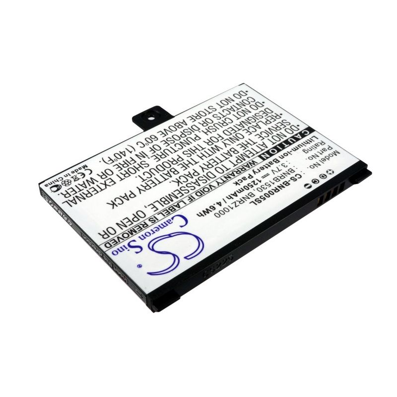 Li-ion Battery Fits Barnes & Noble, 5, Bnrv100, Bnrz100 3.7v, 1250mah E-book & E-reader Cameron Sino Technology Limited