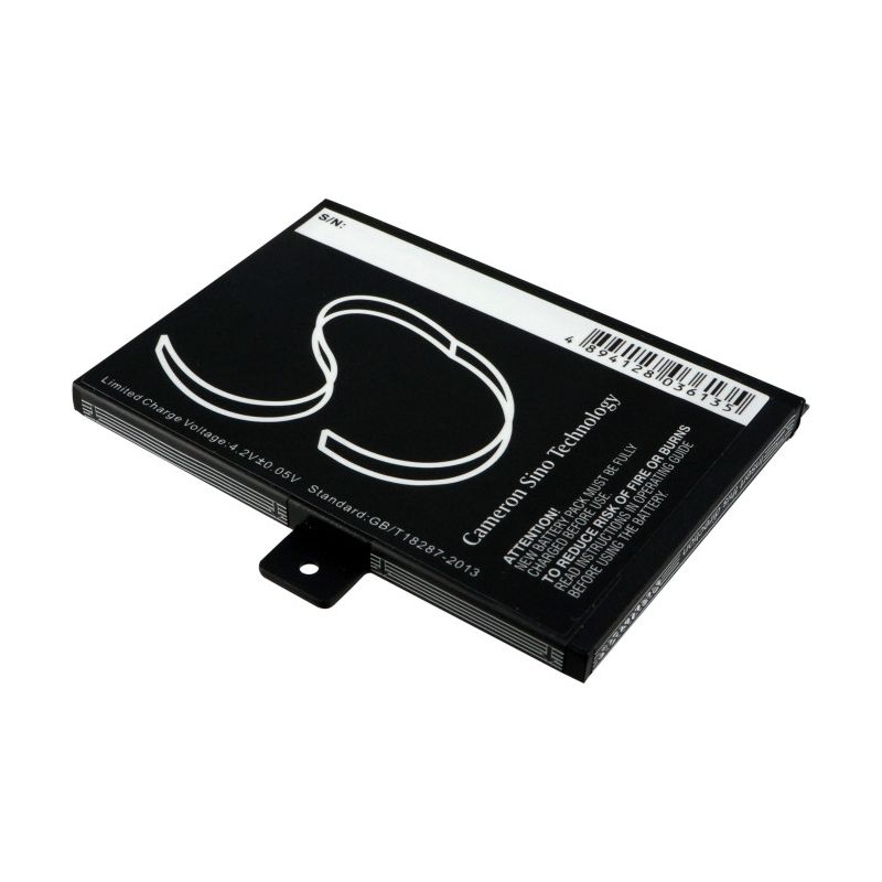 Li-ion Battery Fits Barnes & Noble, 5, Bnrv100, Bnrz100 3.7v, 1250mah E-book & E-reader Cameron Sino Technology Limited