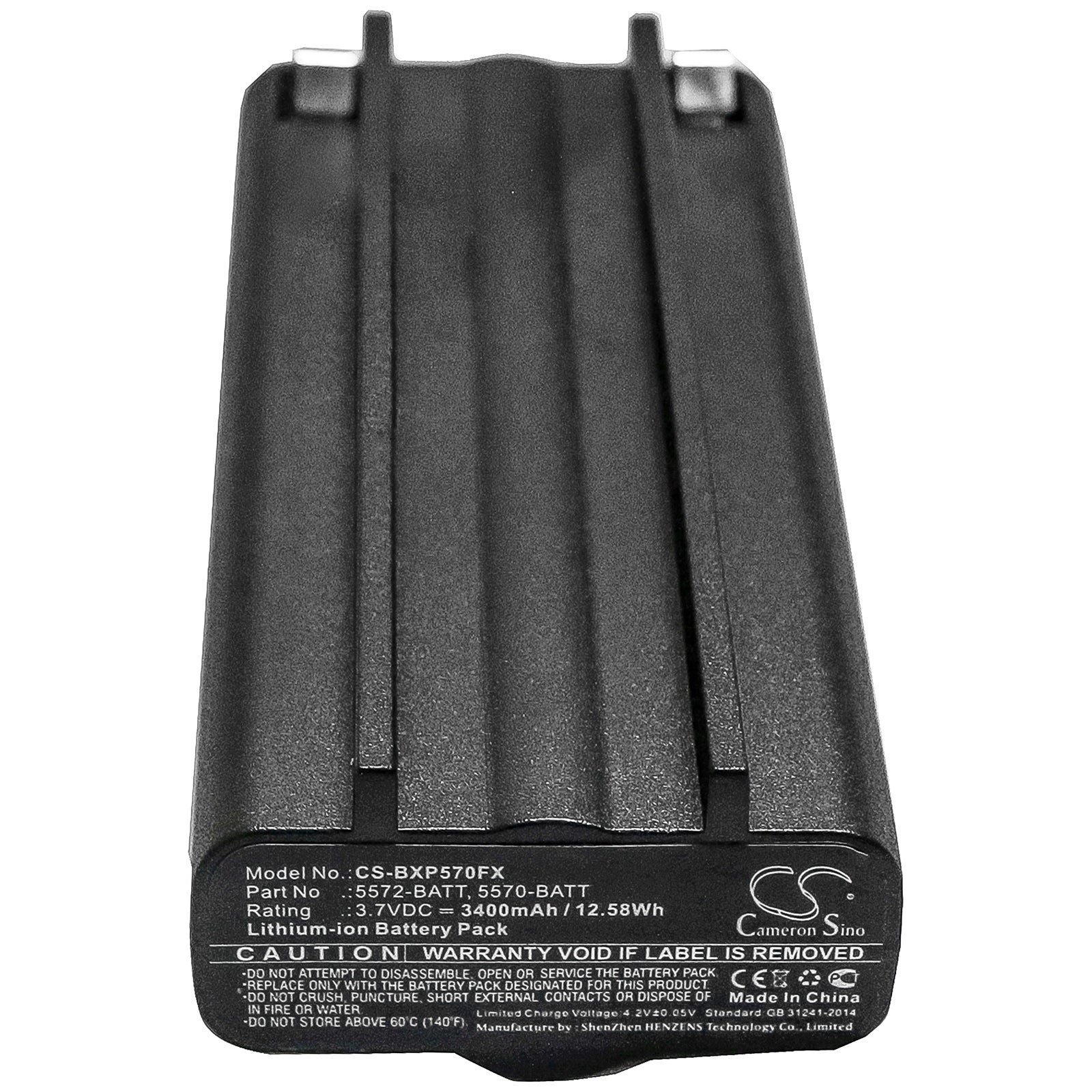 Li-ion Battery fits Bayco, Xpp-5570, Xpr-5572 3.7V, 2600mAh Flashlight Cameron Sino Technology Limited