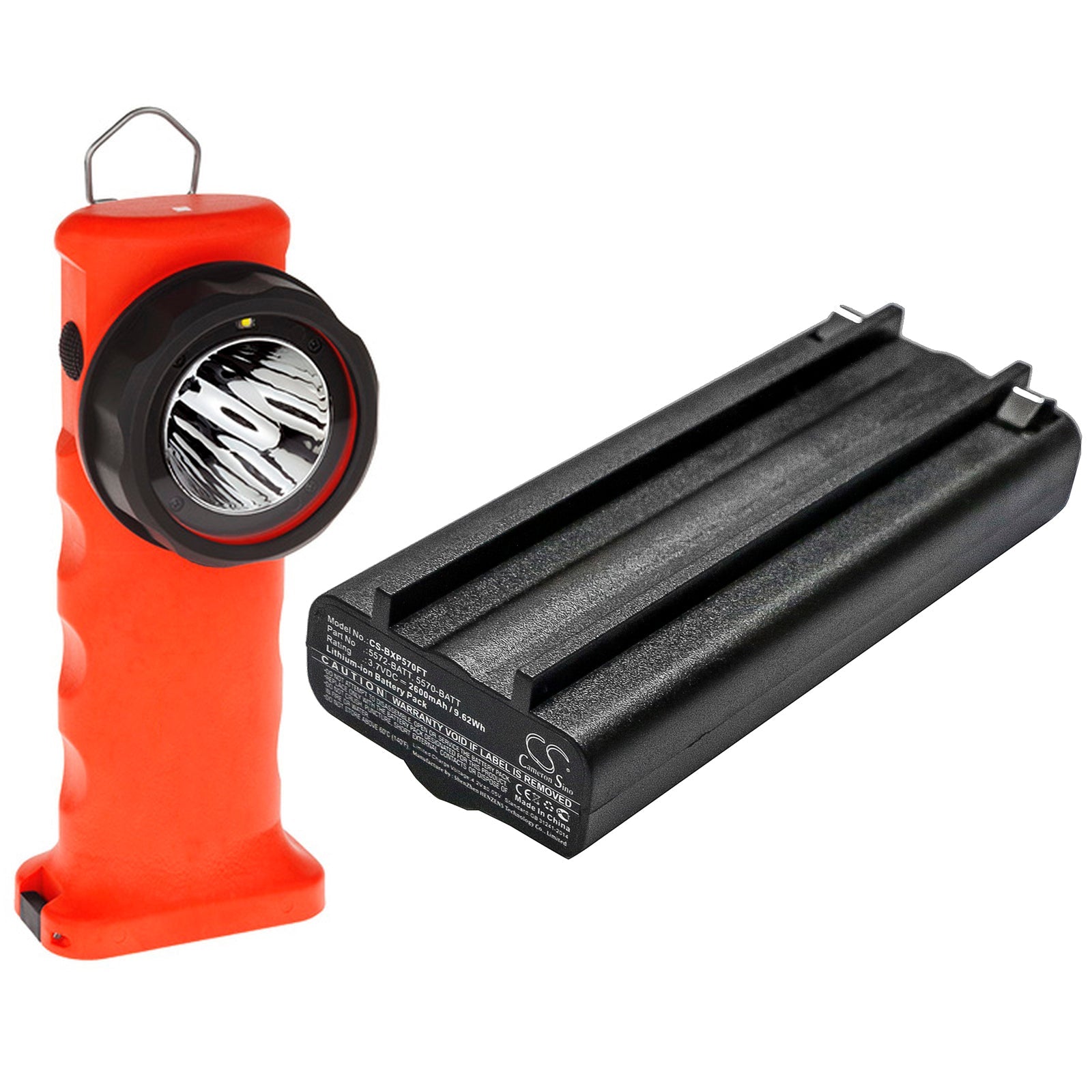 Li-ion Battery fits Bayco, Xpp-5570, Xpr-5572 3.7V, 2600mAh Flashlight Cameron Sino Technology Limited