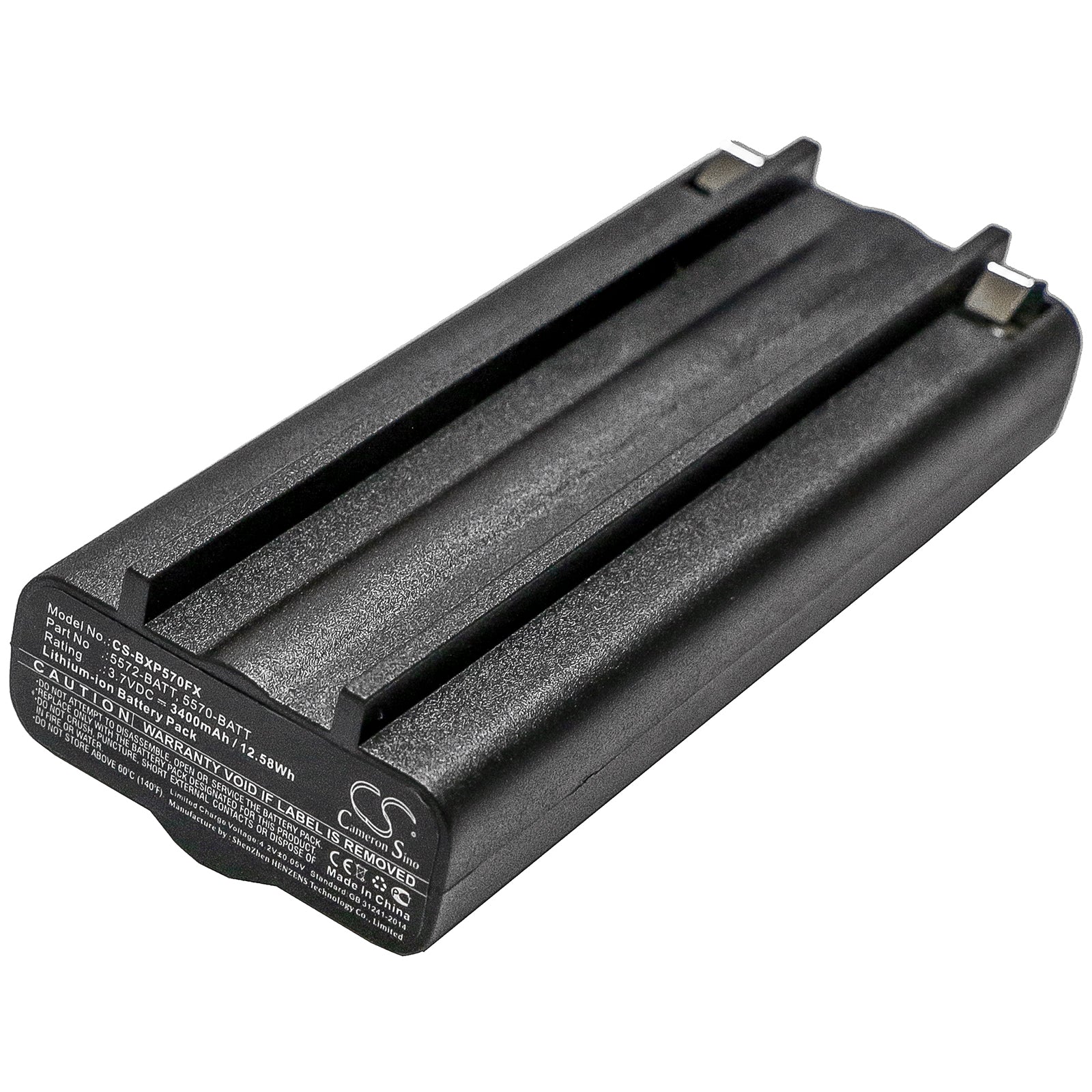 Li-ion Battery fits Bayco, Xpp-5570, Xpr-5572 3.7V, 3400mAh Flashlight Cameron Sino Technology Limited