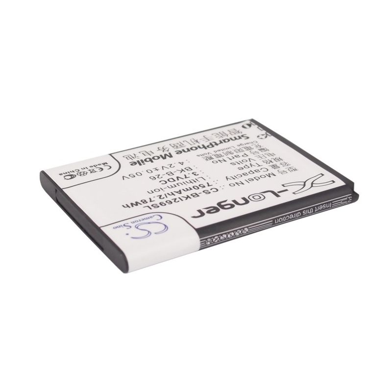 Li-ion Battery fits Bbk, i188, i269 3.7V, 750mAh Mobile & SmartPhone Cameron Sino Technology Limited