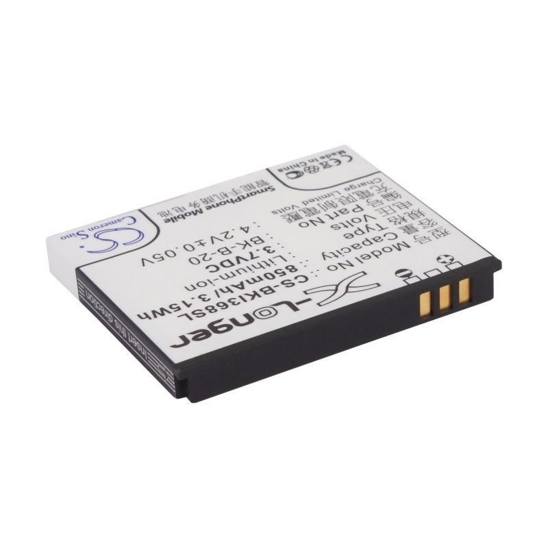 Li-ion Battery fits Bbk, i368, i388, i389 3.7V, 850mAh Communications Cameron Sino Technology Limited (Suspended)