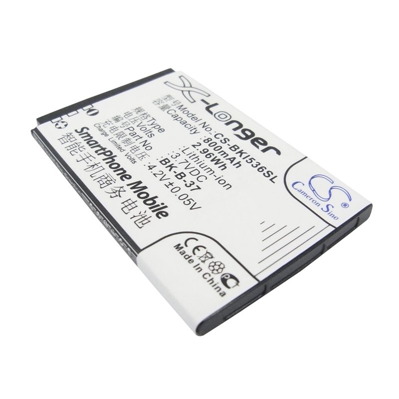 Li-ion Battery fits Bbk, i536 3.7V, 800mAh Communications Cameron Sino Technology Limited (Suspended)