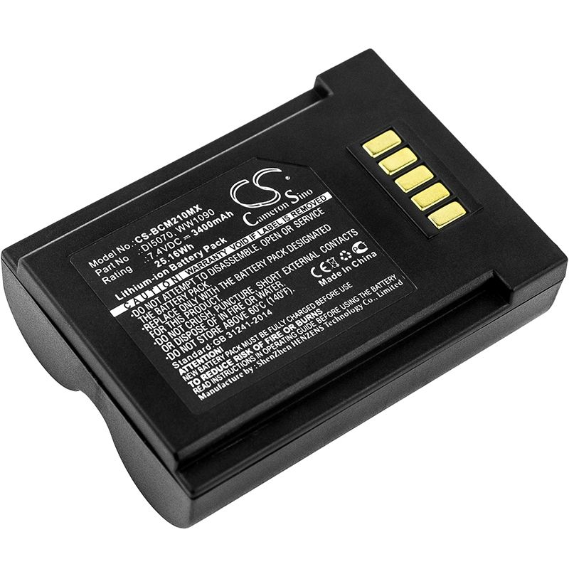 Li-ion Battery fits Bci, Spectro2 10, Spectro2 20, Spectro2 30 7.4V, 3400mAh Medical Cameron Sino Technology Limited