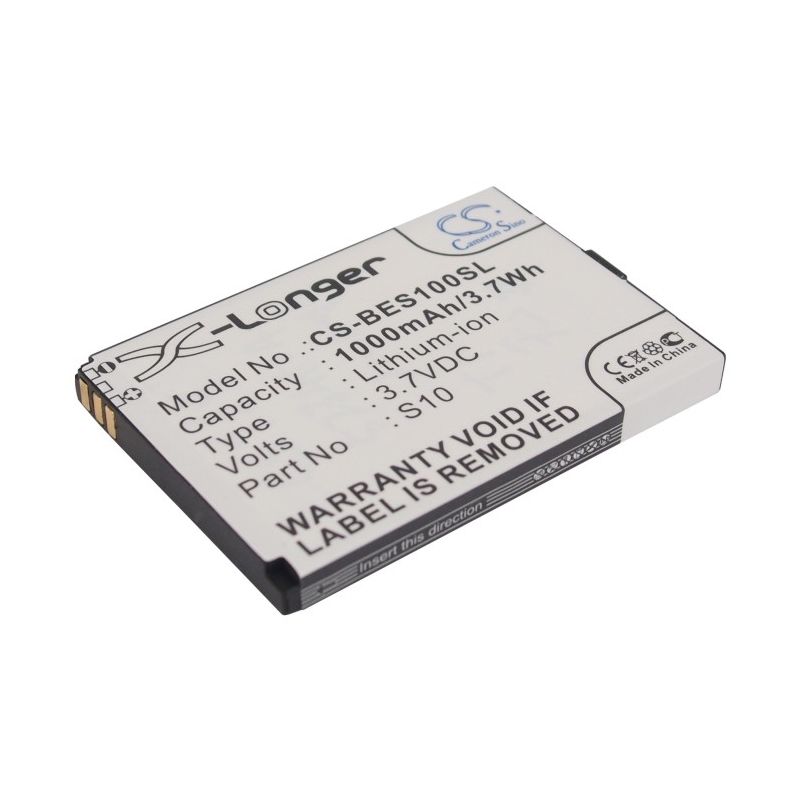 Li-ion Battery fits Bea-fon, s10 3.7V, 1000mAh Mobile & SmartPhone Cameron Sino Technology Limited