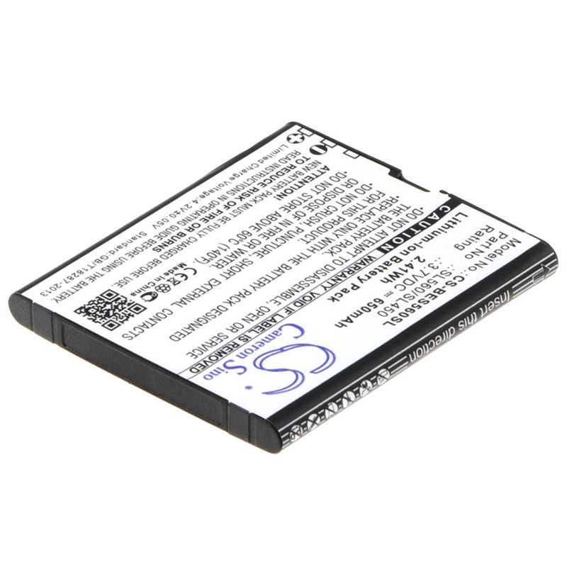 Li-ion Battery fits Bea-fon, sl450, sl560 3.7V, 650mAh Mobile & SmartPhone Cameron Sino Technology Limited