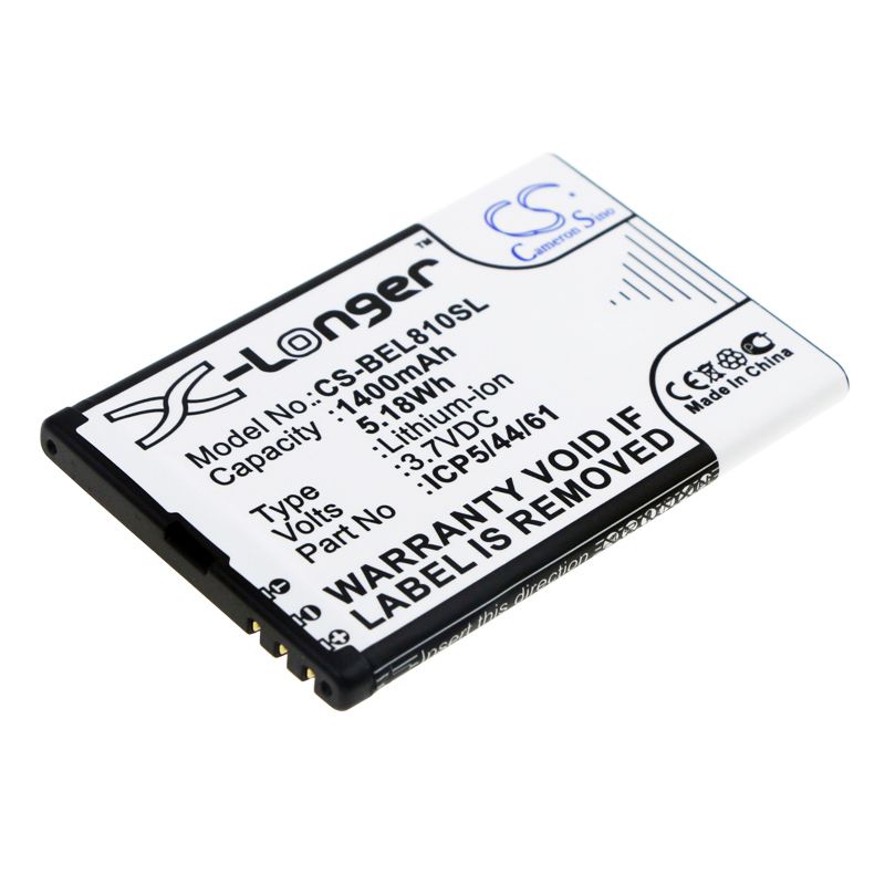 Li-ion Battery fits Bea-fon, Sl810, Sl820 3.7V, 1400mAh Mobile & SmartPhone Cameron Sino Technology Limited