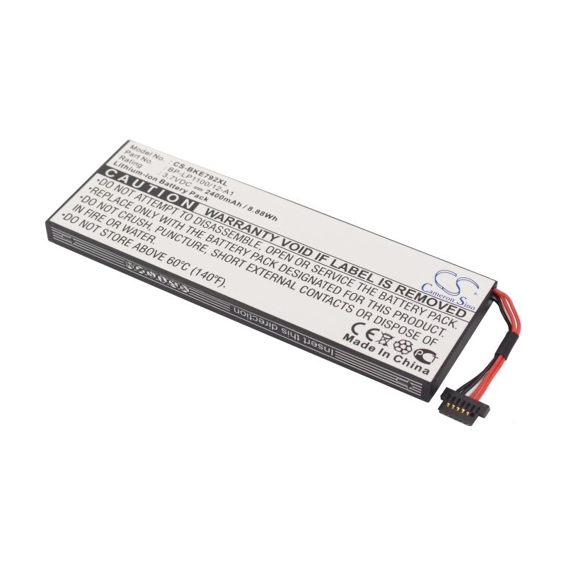 Li-ion Battery fits Becker, Be7928, Traffic Assist 7928 3.7V, 2400mAh GPS & Navigator Cameron Sino Technology Limited