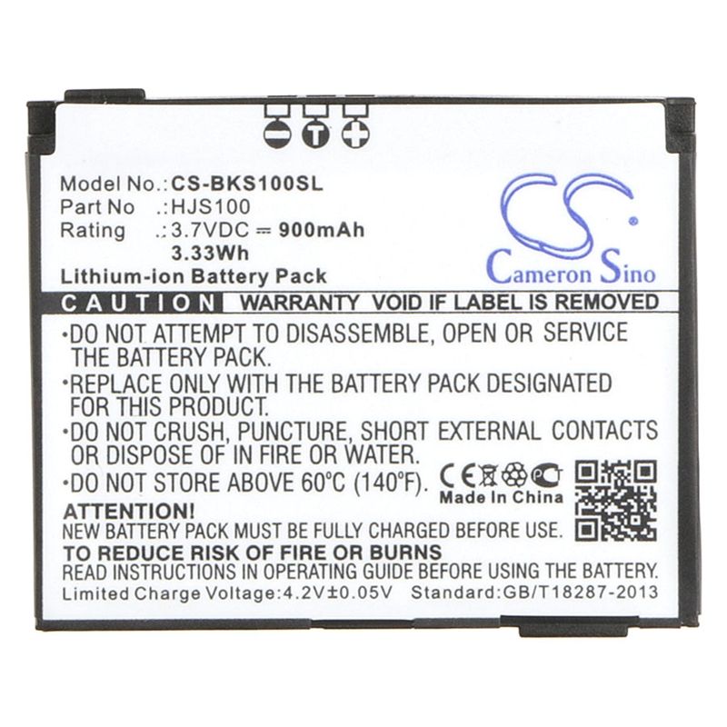 Li-ion Battery Fits Becker, Hjs 100, Hjs-100, Map Pilot 3.7v, 900mah GPS & Navigator Cameron Sino Technology Limited