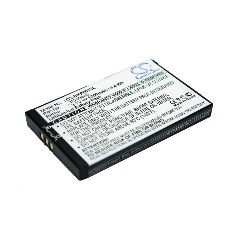 Li-ion Battery fits Becker, Traffic Assist 7916, Traffic Assist Pro 3.7V, 1200mAh GPS & Navigator Cameron Sino Technology Limited