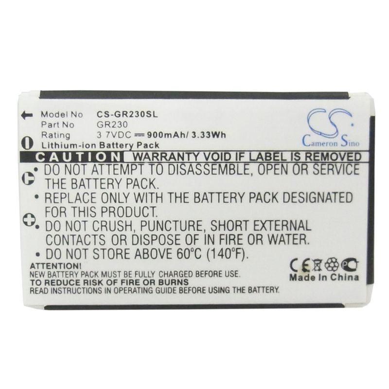Li-ion Battery fits Belkin, Bluetooth Gps Receiver, Holux, Gr-230 Gps Receiver 3.7V, 900mAh GPS & Navigator Cameron Sino Technology Limited