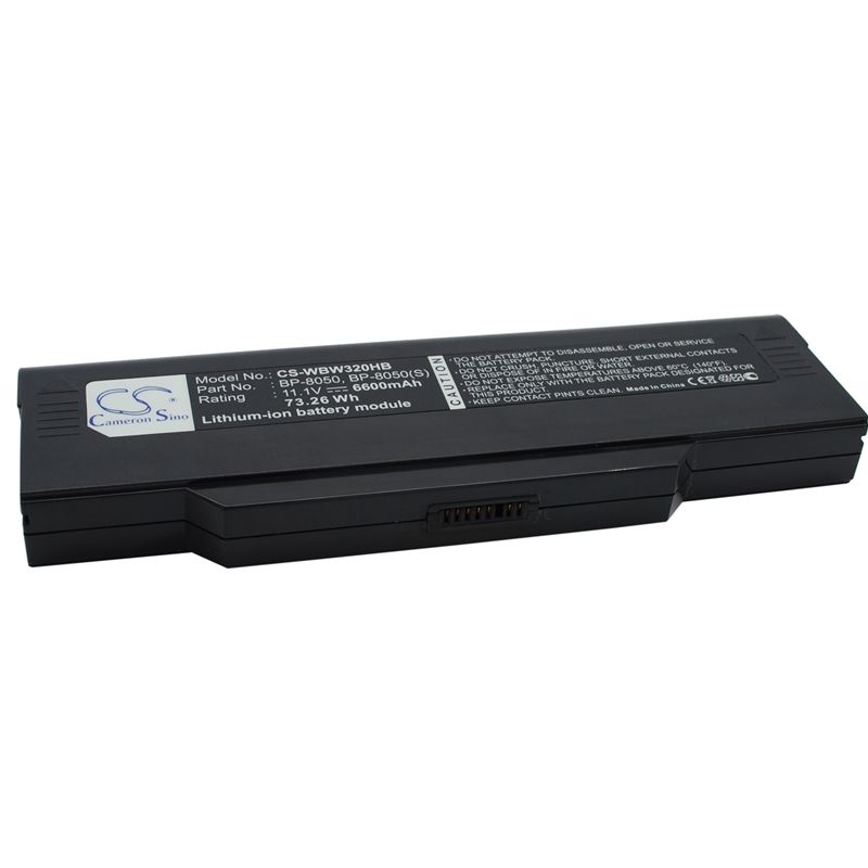 Li-ion Battery fits Benq, A32e, Fujitsu, Amilo L1310 11.1V, 6600mAh Computer Cameron Sino Technology Limited (Suspended)
