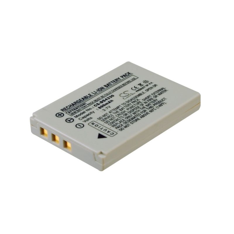 Li-ion Battery fits Benq, E-40, S30, 3.7V, 800mAh Home Electronics Cameron Sino Technology Limited (Suspended)