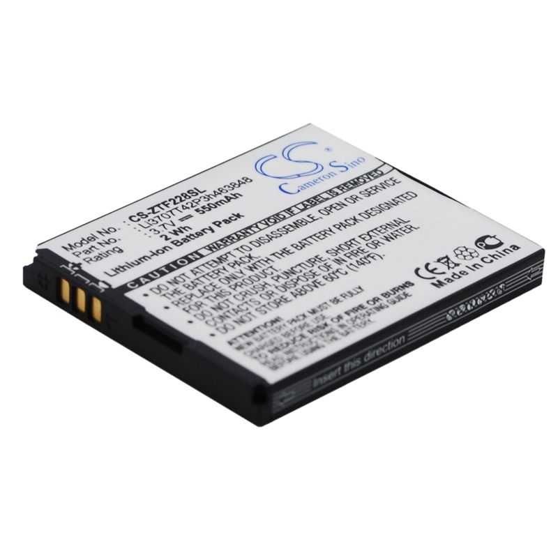 Li-ion Battery fits Benq,228, t60, orange 3.7V, 550mAh Mobile & SmartPhone Cameron Sino Technology Limited