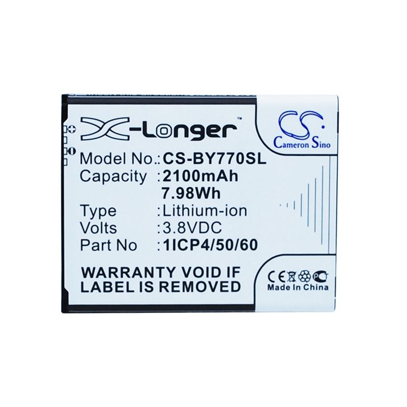 Li-ion Battery fits Beurer, 952.62, 952-62, By77 3.8V, 2100mAh BabyPhone Cameron Sino Technology Limited