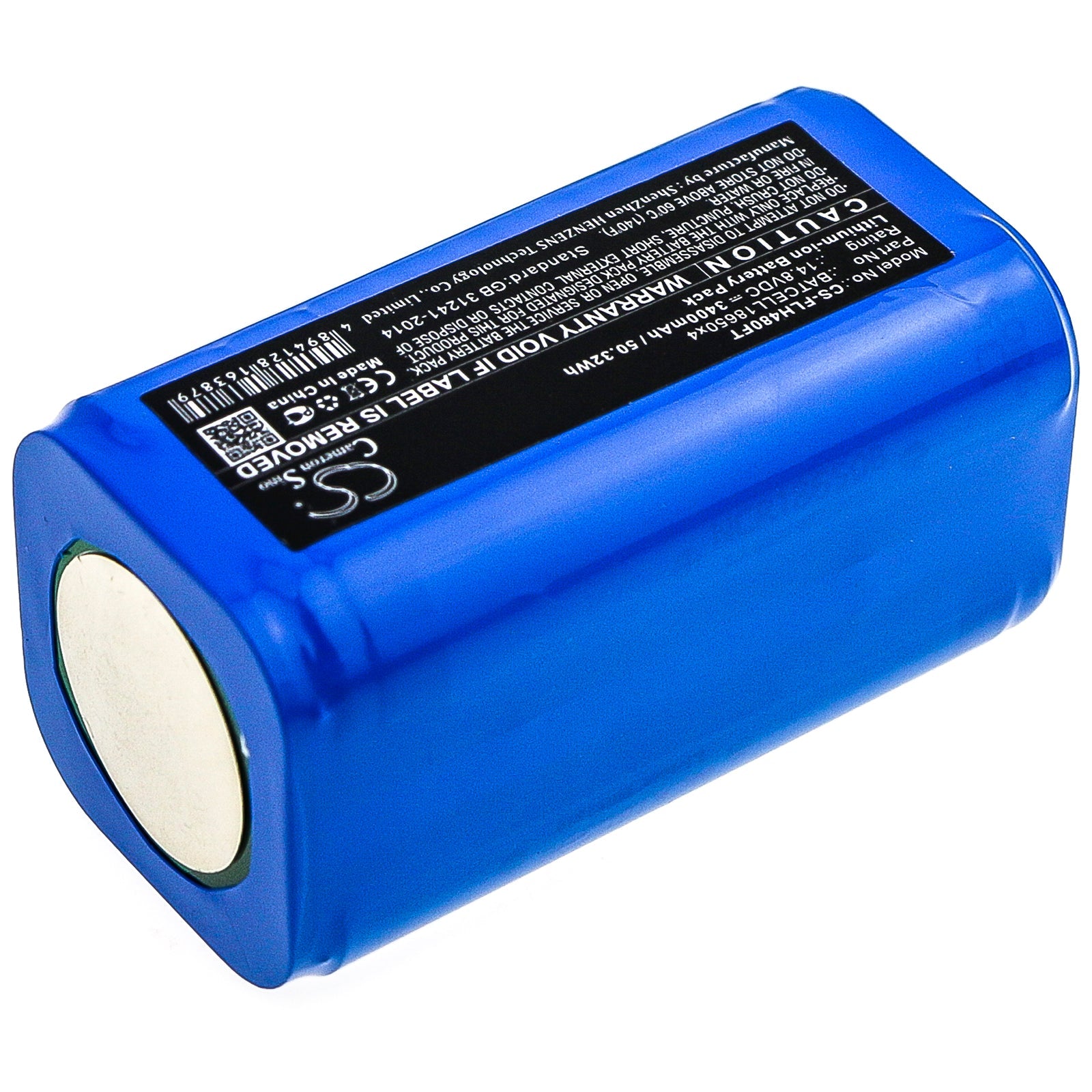 Li-ion Battery fits Bigblue, Tl4000p, Tl4500p 14.8V, 3400mAh Flashlight Cameron Sino Technology Limited