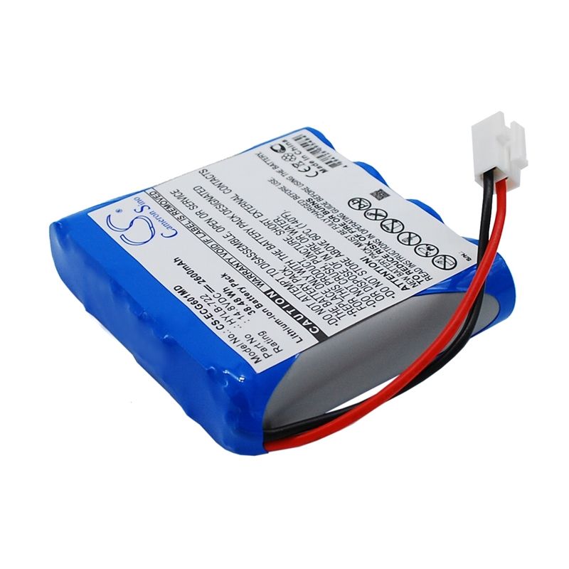 Li-ion Battery fits Biocare, Ecg-6010, Ecg-6020, 14.8V, 2600mAh Medical Cameron Sino Technology Limited