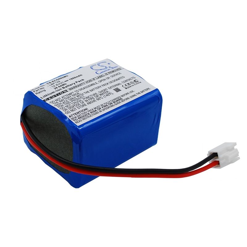 Li-ion Battery fits Biocare, Ecg-9801, Ecg-9803, 14.8V, 1800mAh Medical Cameron Sino Technology Limited
