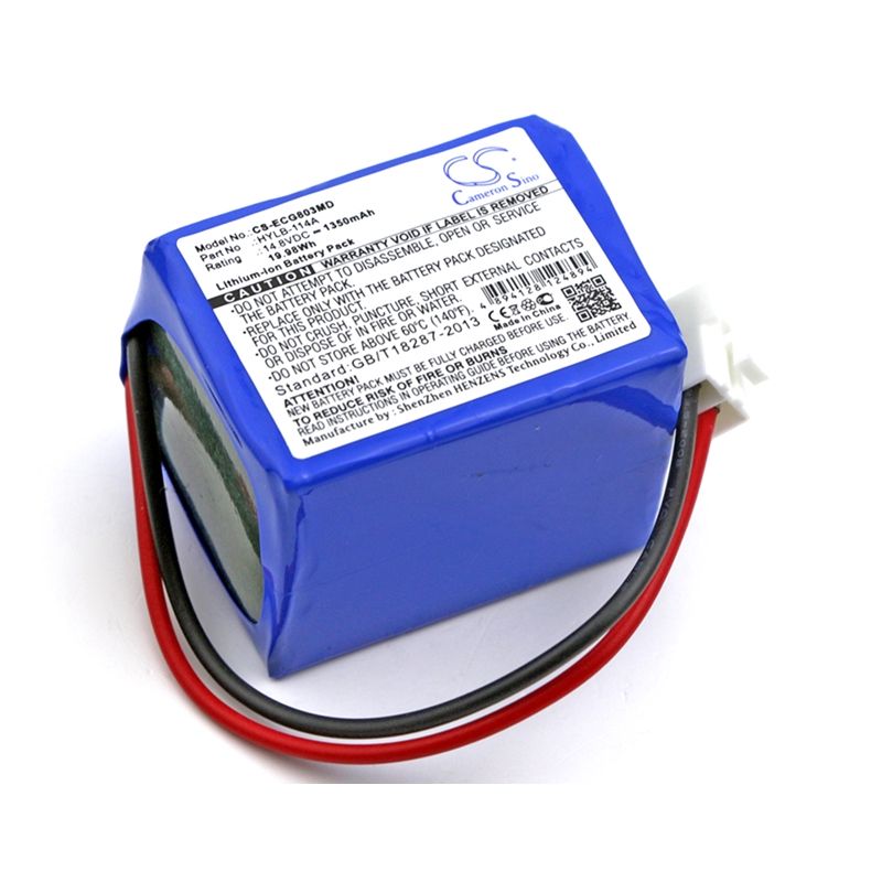 Li-ion Battery fits Biocare, Ecg-9803, Ecg-9803g, 14.8V, 1350mAh Medical Cameron Sino Technology Limited