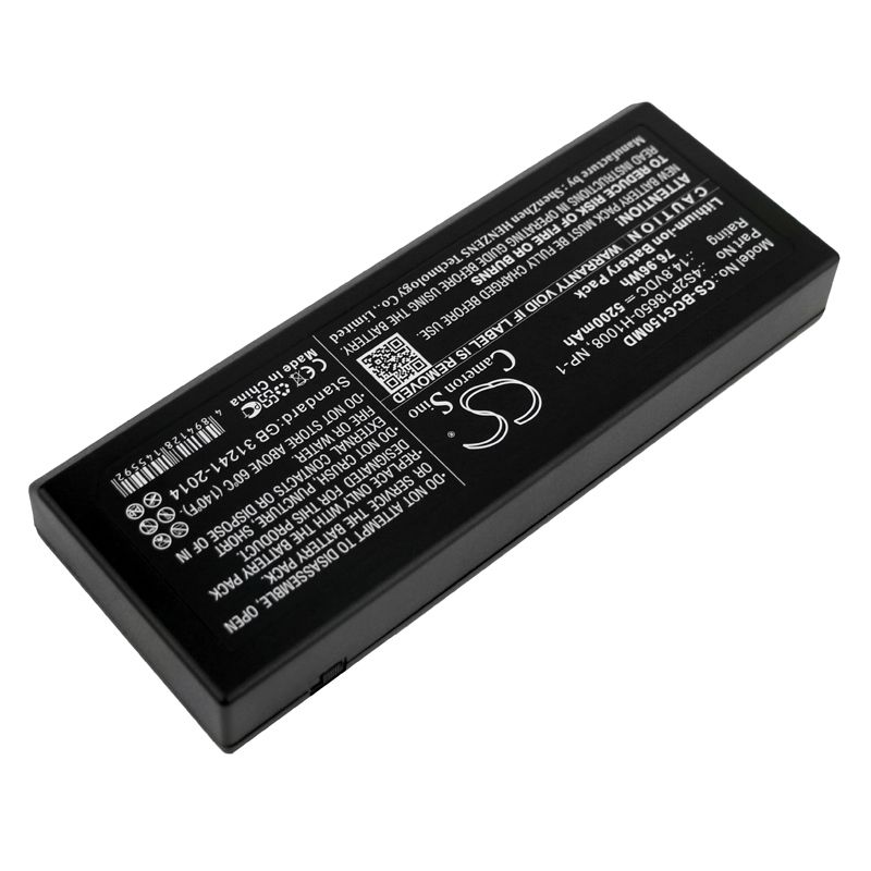 Li-ion Battery fits Biocare, Im15, Biocare 14.8V, 5200mAh Medical Cameron Sino Technology Limited