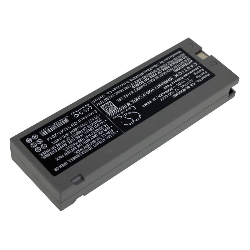 Li-ion Battery fits Biolight, M66, M8000, M9000 11.1V, 2600mAh Medical Cameron Sino Technology Limited