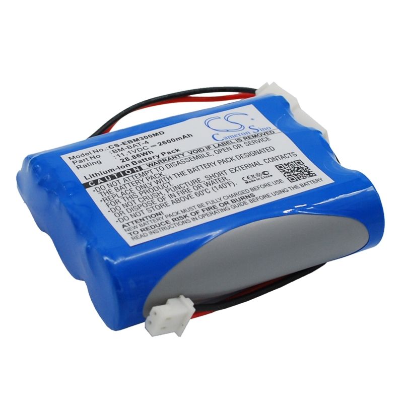 Li-ion Battery Fits Bionet, Bm3, Bm3 Plus, Bm5 11.1v, 2600mah Medical Cameron Sino Technology Limited
