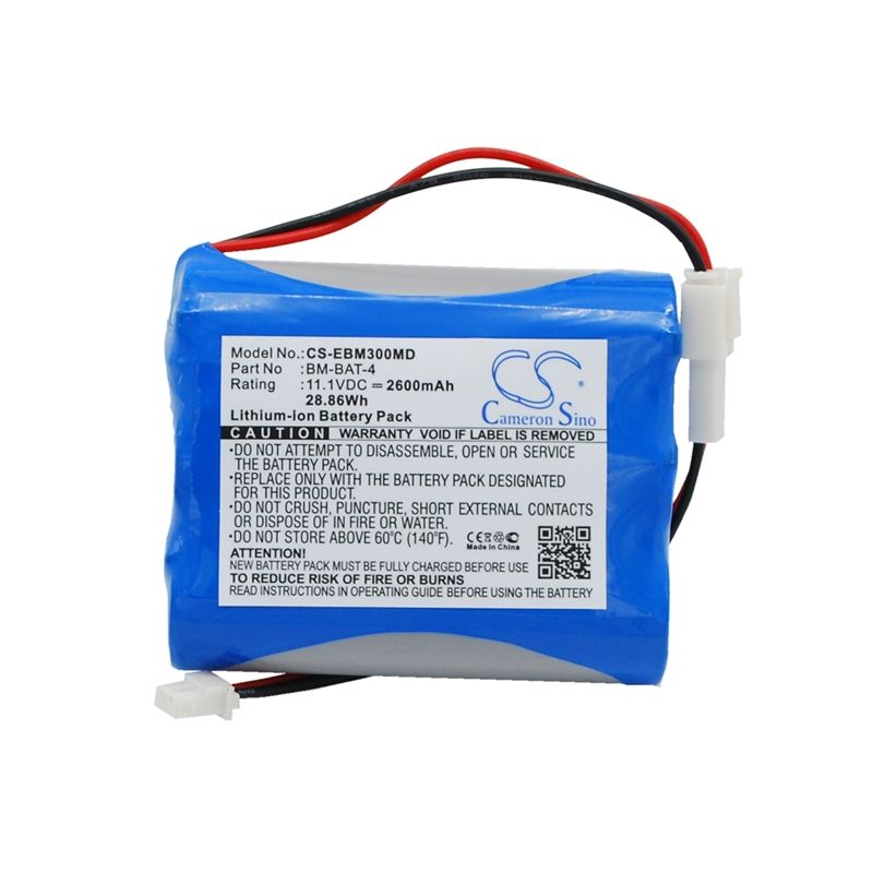 Li-ion Battery Fits Bionet, Bm3, Bm3 Plus, Bm5 11.1v, 2600mah Medical Cameron Sino Technology Limited